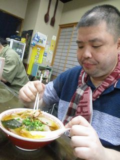 今回のメンバーに一番人気のチャーシュー麵。