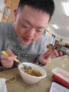 ご飯を入れてスープ飯♪