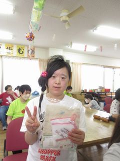 可愛いハンカチ引いたよ♪